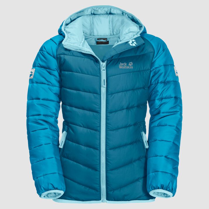 Chamarra Acolchada Jack Wolfskin Zenon Niños Azules Mexico-3412915